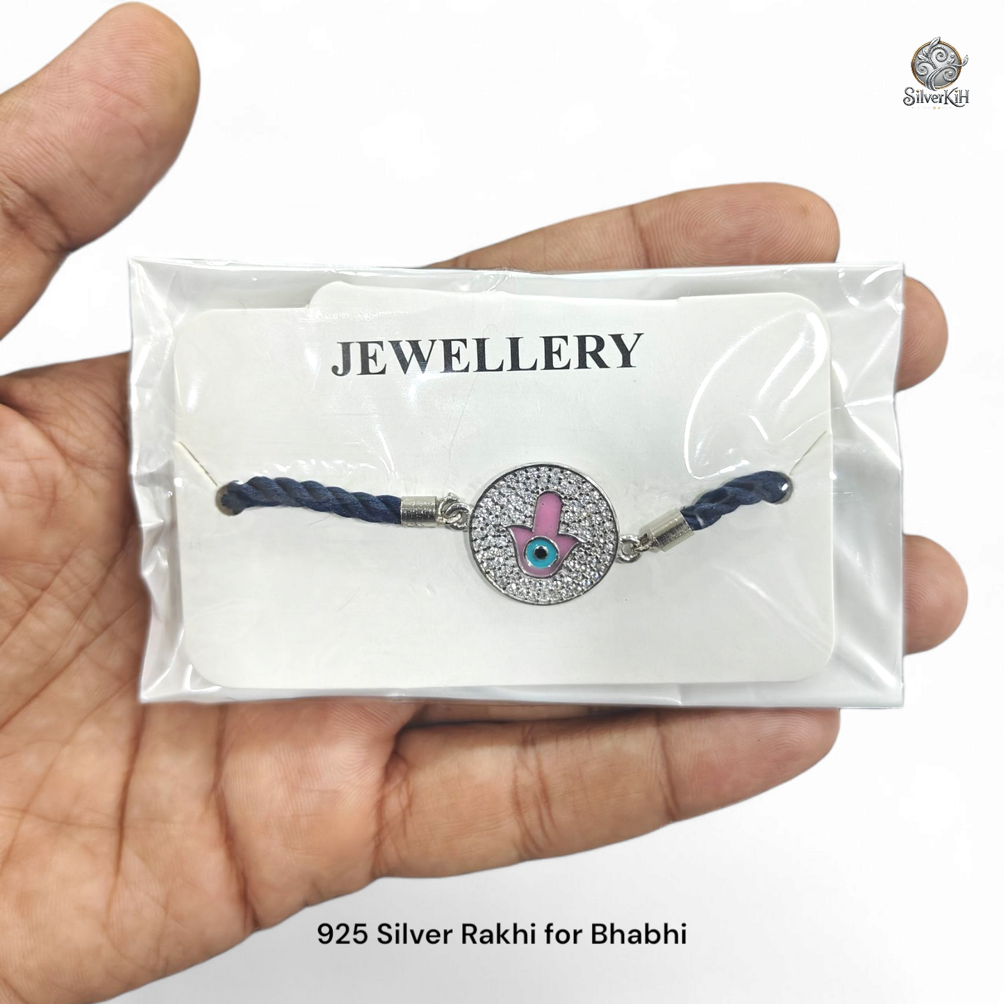 925 Silver Rakhi for Bhabhi