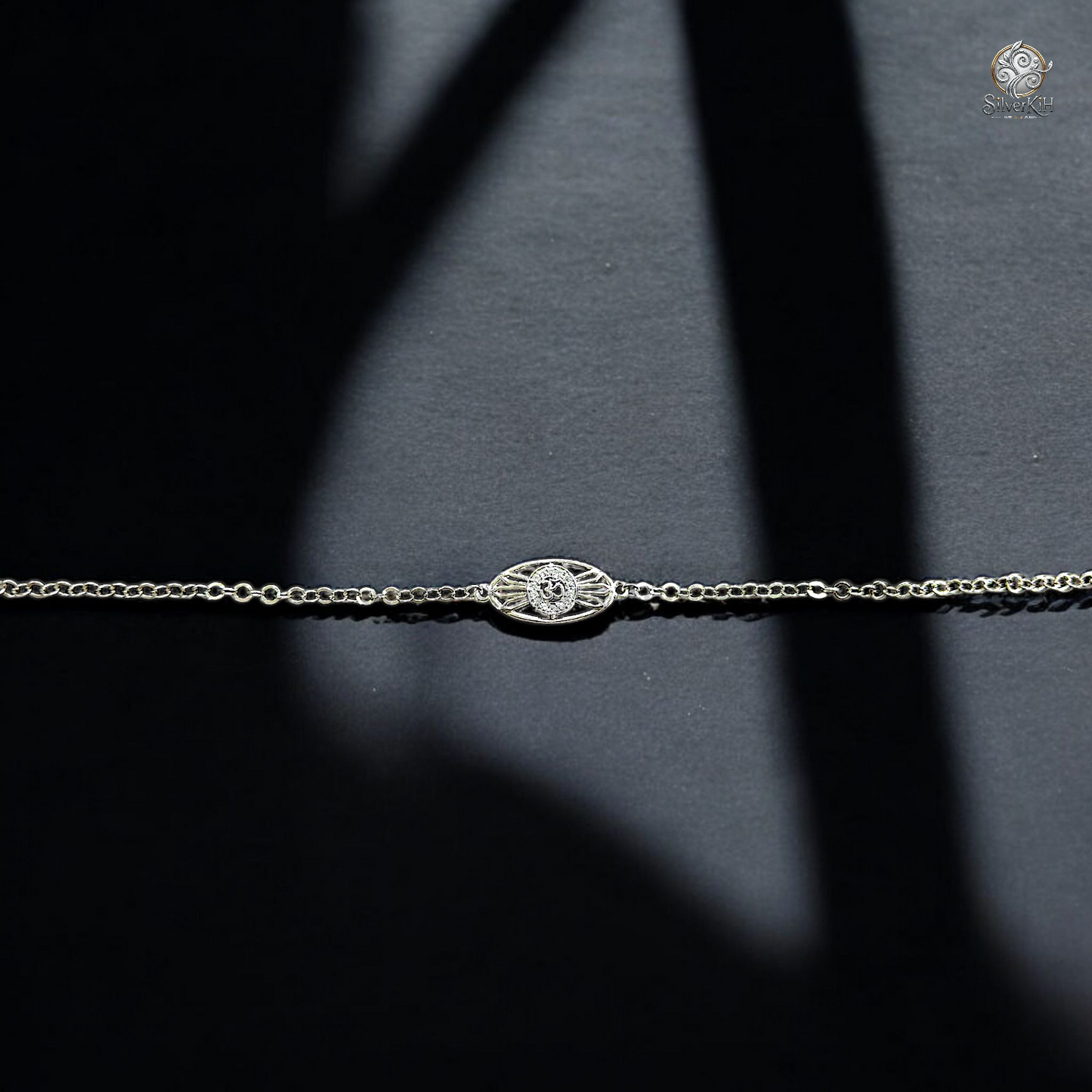 925 Real Silver Rakhi with Om Design (Rakshabandhan Special)
