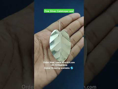 Fine 925 Silver Rui paan (calotrope leaf)