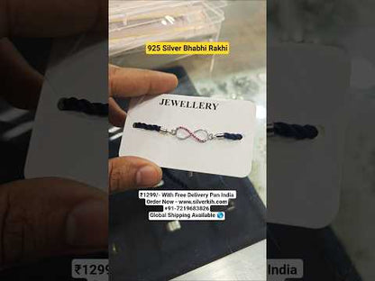 925 Silver Bhabhi Rakhi