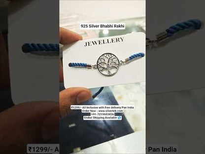 925 SILVER BHABHI RAKHI