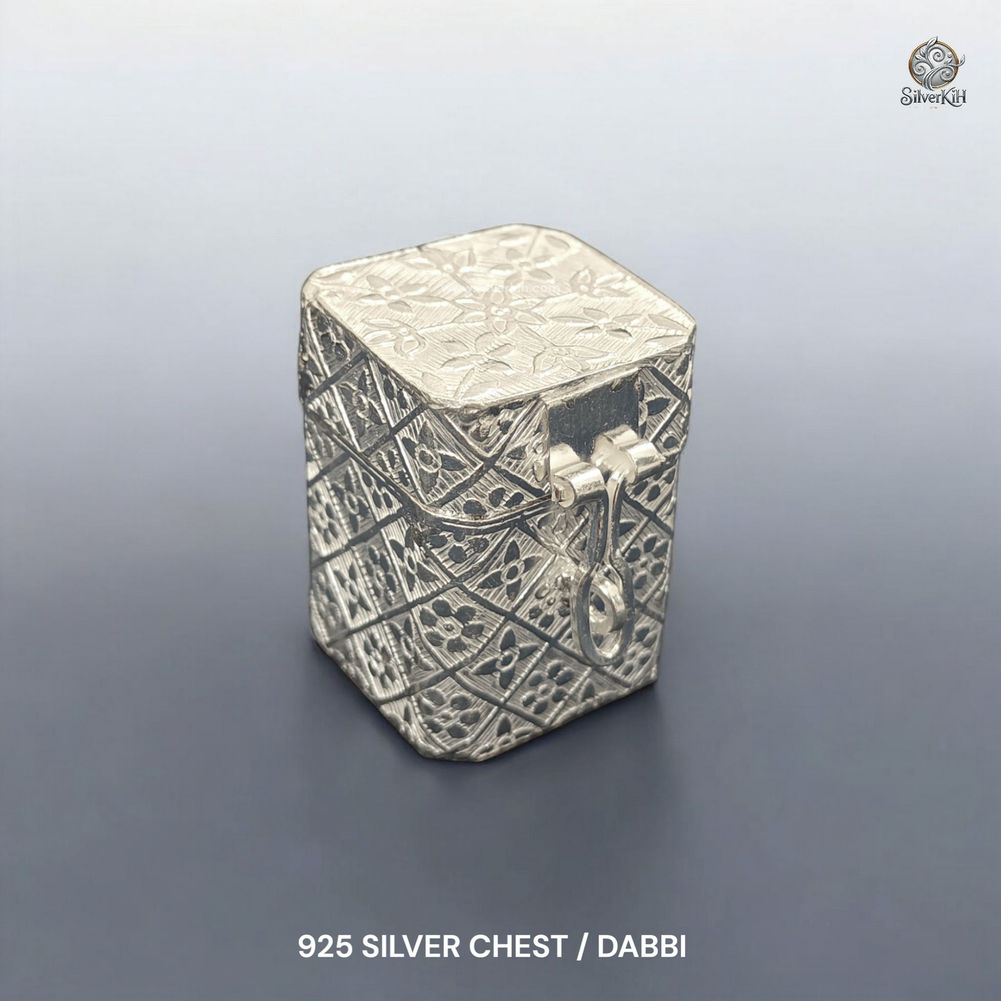 925 Silver Dabbi / Box / Chest